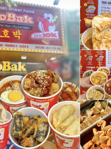 Ăn Vặt Tokbokki Tại HOBAK - Các Món Ăn Hàn Quốc Đặc Sắc, Ngon Miệng